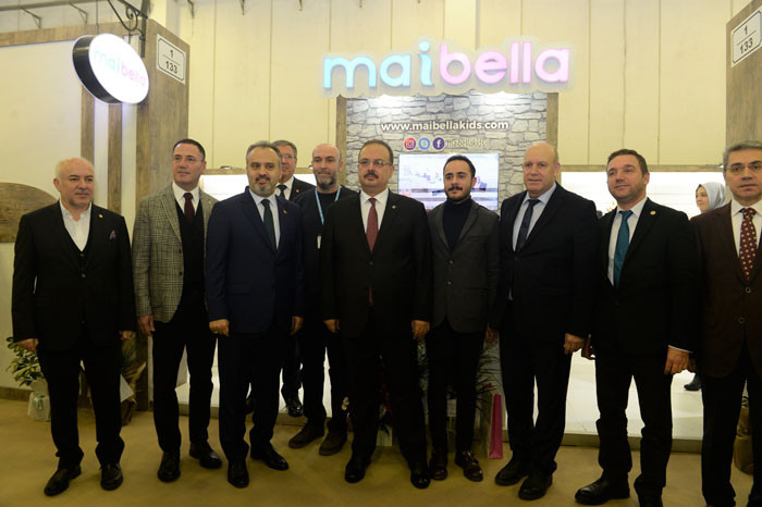 Bebe çocuk modasının kalbi Bursa’da atıyor