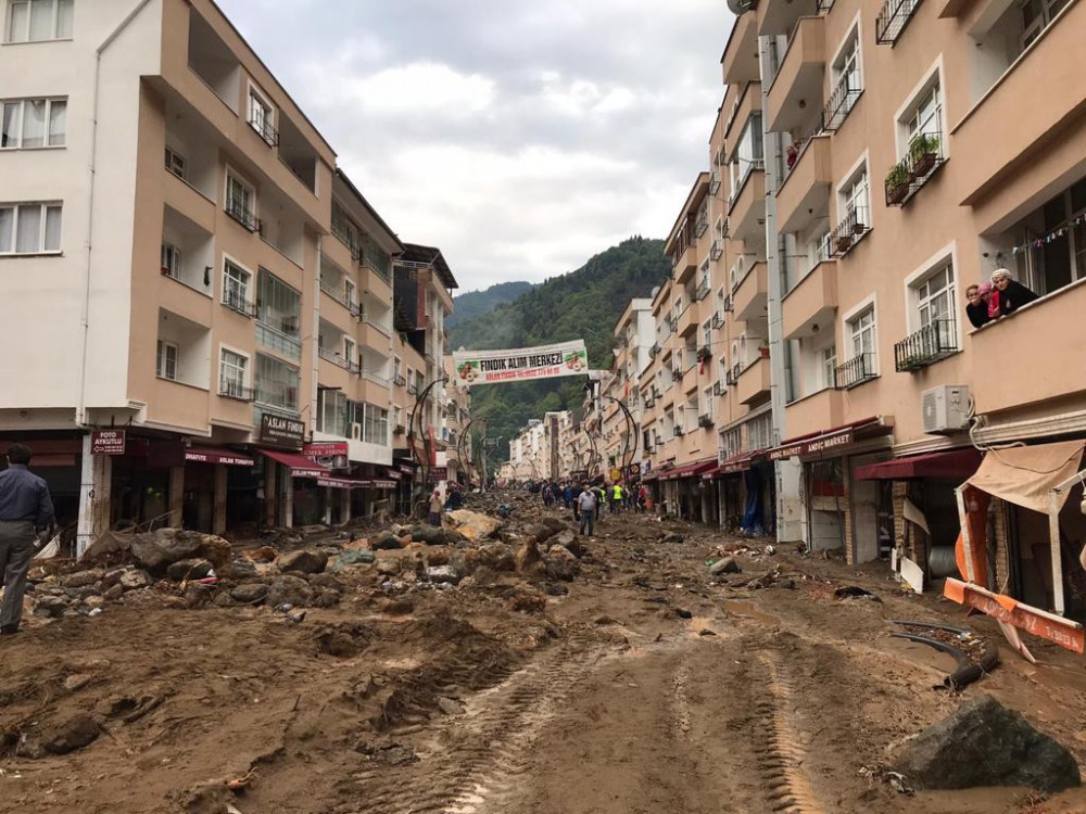 Giresun'da felaket! İşte selden geriye kalanlar