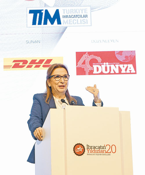 İhracatın Yıldızları ödüllerini aldı