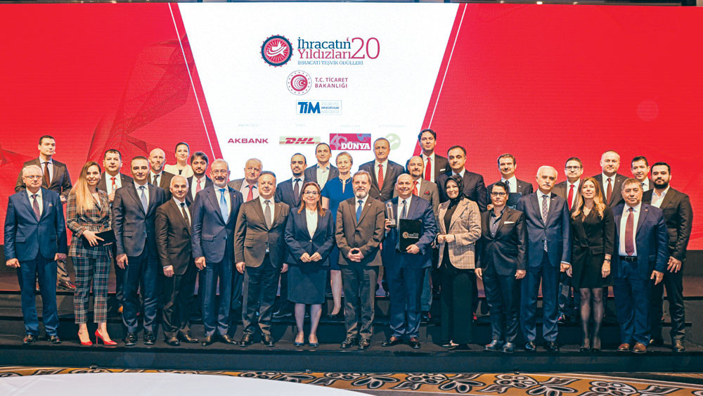 İhracatın Yıldızları ödüllerini aldı