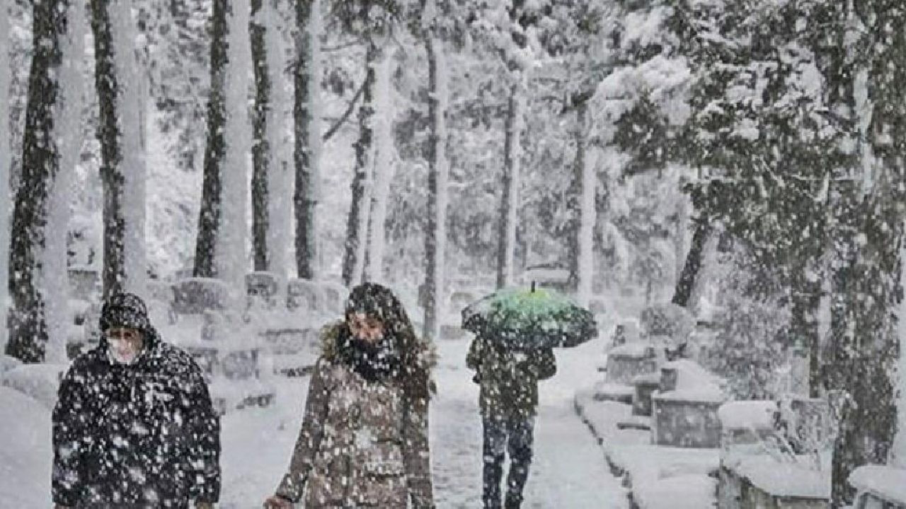 İstanbul'da AKOM'dan kar yağışı uyarısı
