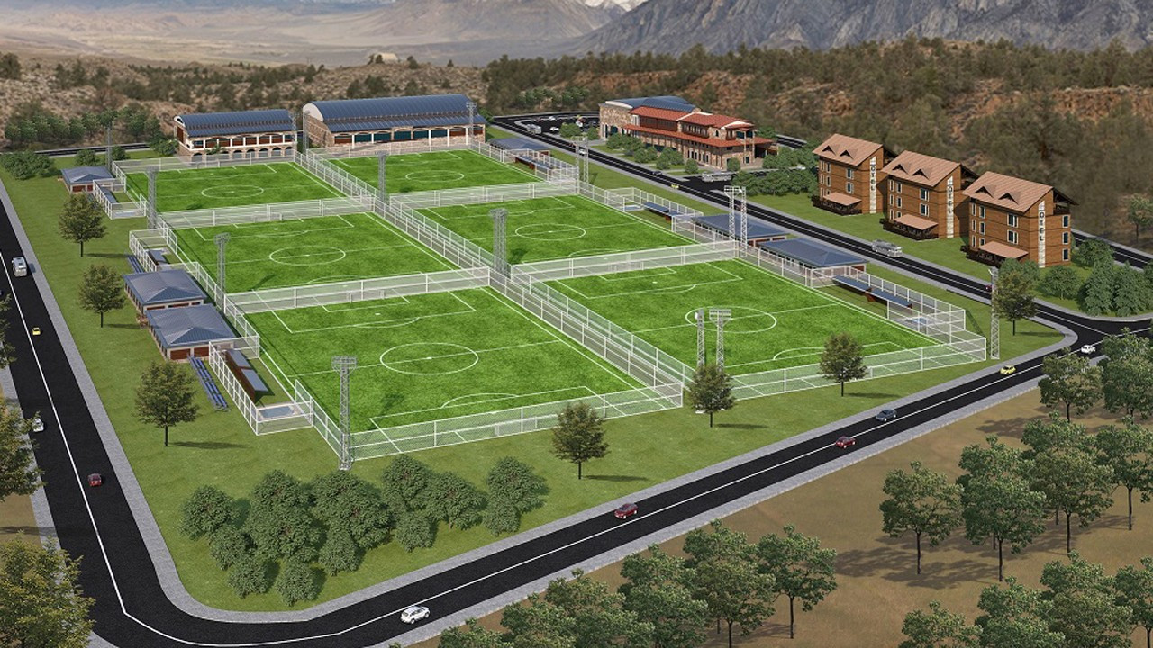 Erciyes’te, Kamp Merkezi’ne 6 futbol sahası daha yapılacak