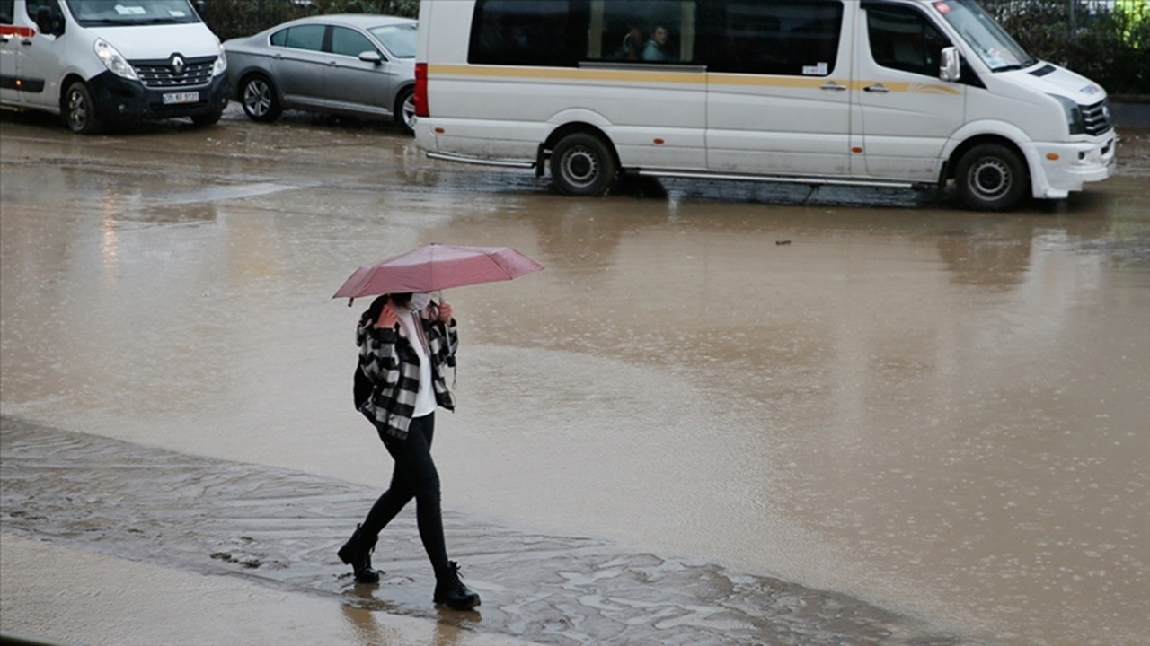Meteoroloji Genel Müdürlüğü'nden yağmur ve sağanak yağış uyarısı