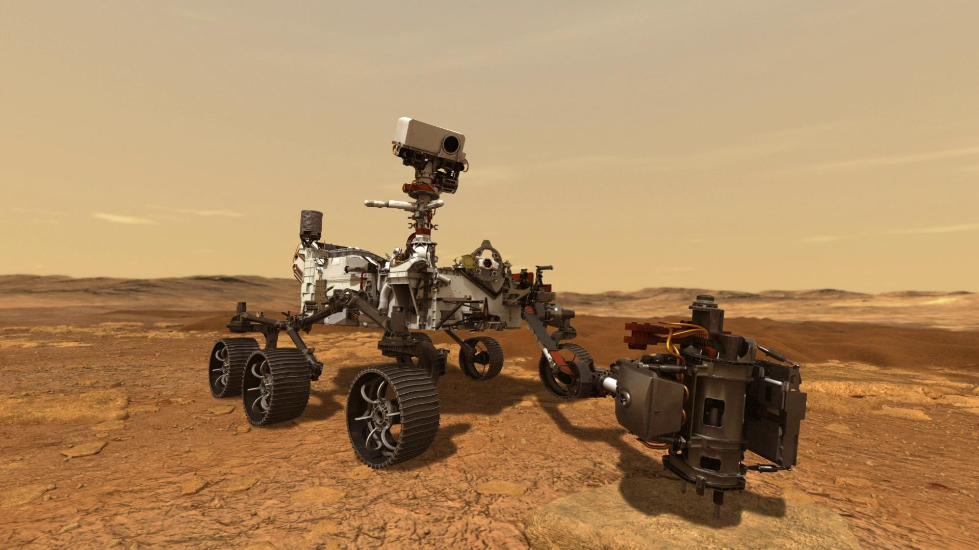 NASA Mars’tan ilk fotoğrafları paylaştı
