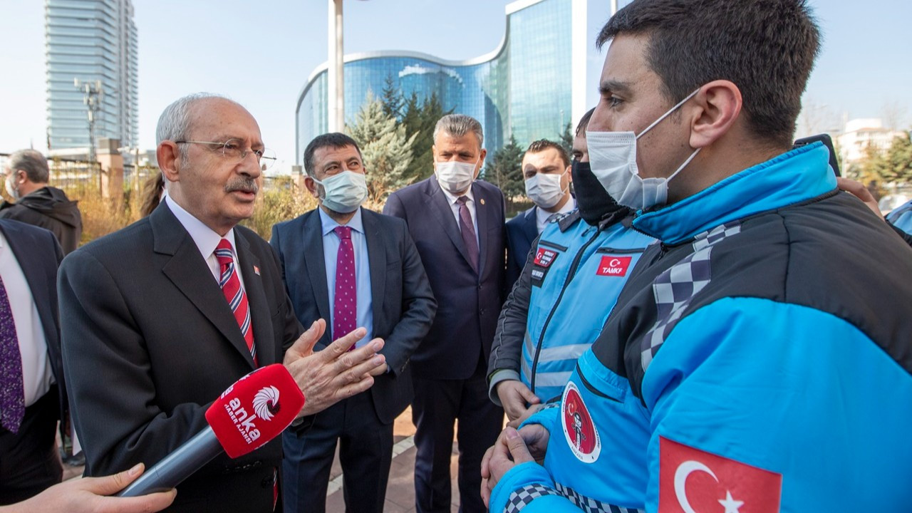 Kılıçdaroğlu motokuryecilerle buluştu: Onlar bir can, motosiklet değil