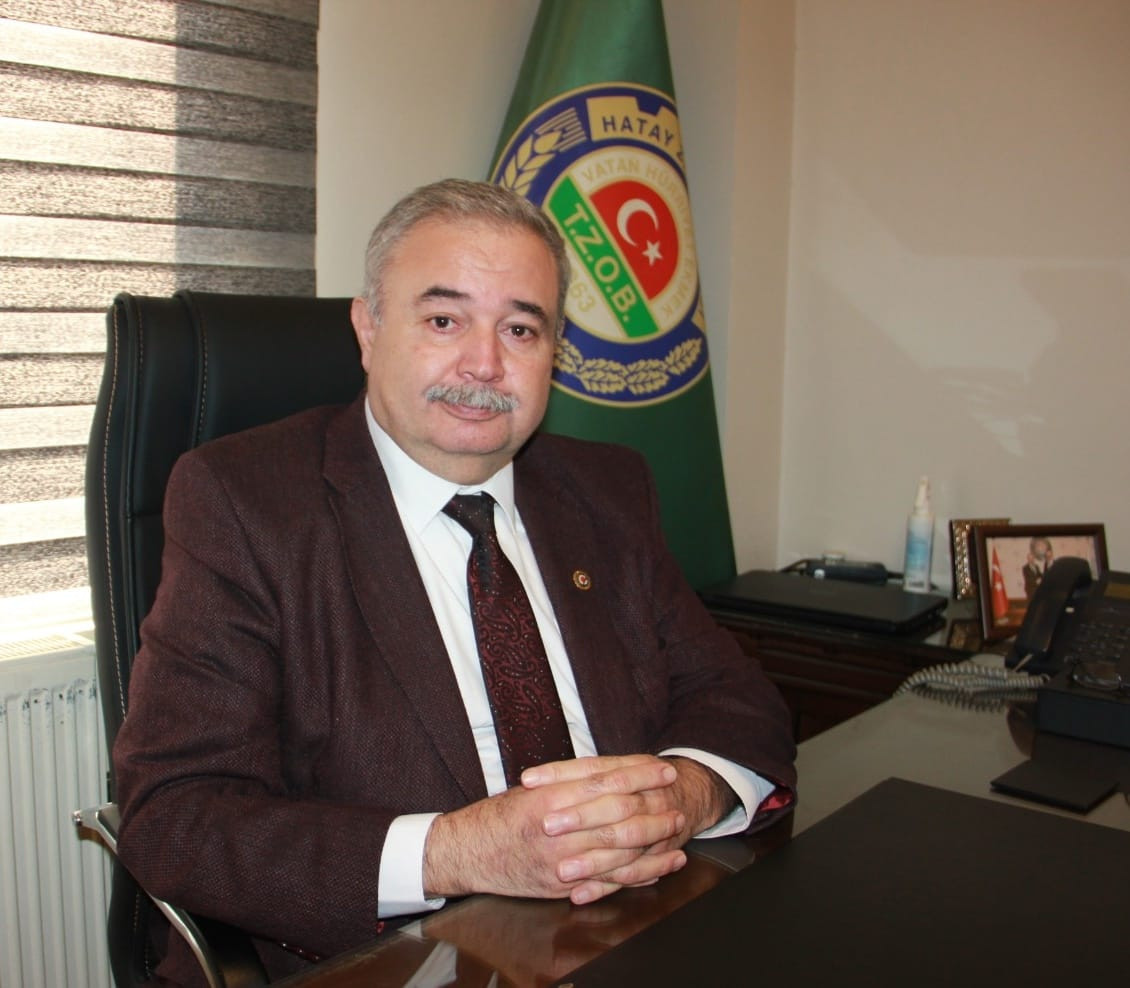 Antakya Ziraat Odası Başkanı Mehmet Muzaffer Okay