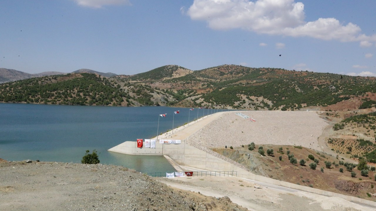 Yukarı Afrin Barajı ve İçme Suyu İsale Hattı törenle açıldı
