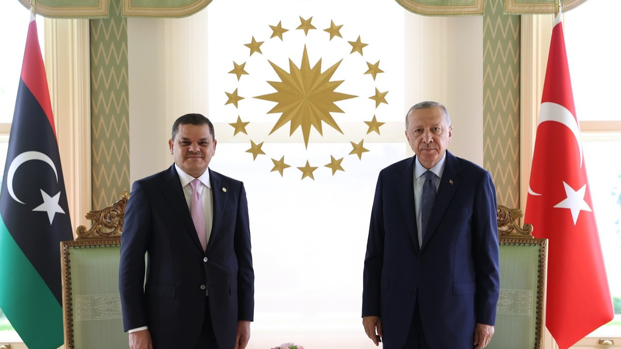 Erdoğan, Libya Başbakanı Dibeybe ile görüştü
