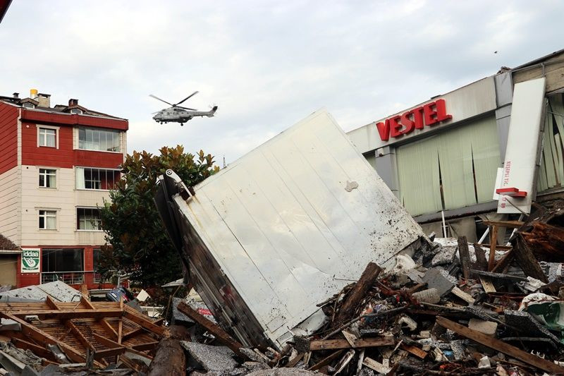 Bozkurt'taki sel felaketinden fotoğraflar - Dünya Gazetesi