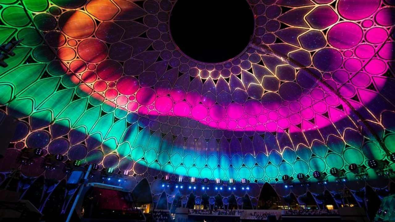Expo 2020'ye rengarenk açılış töreni