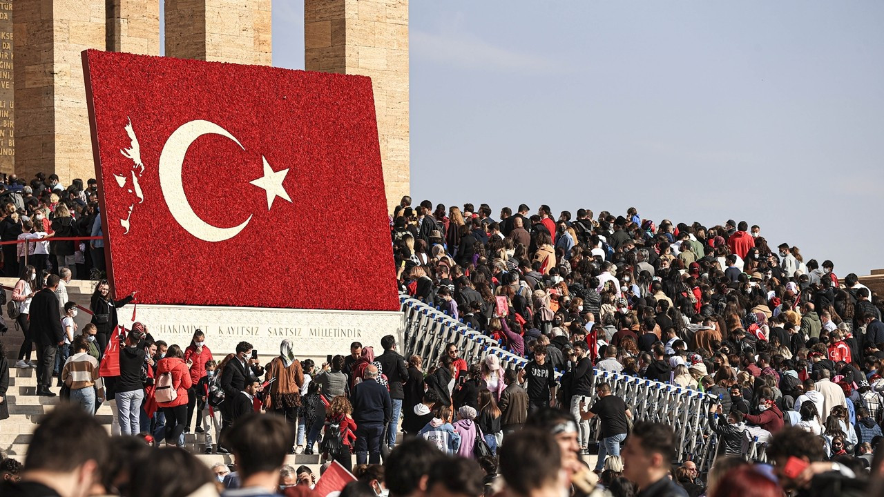 29 Ekim'de Anıtkabir'e insan seli: İşte tüm yurttan kareler