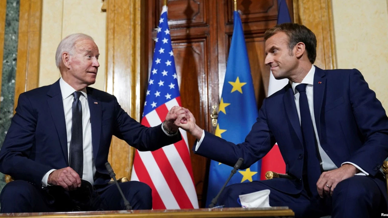 Biden'dan Macron'a: Yaptığınız zarif değildi