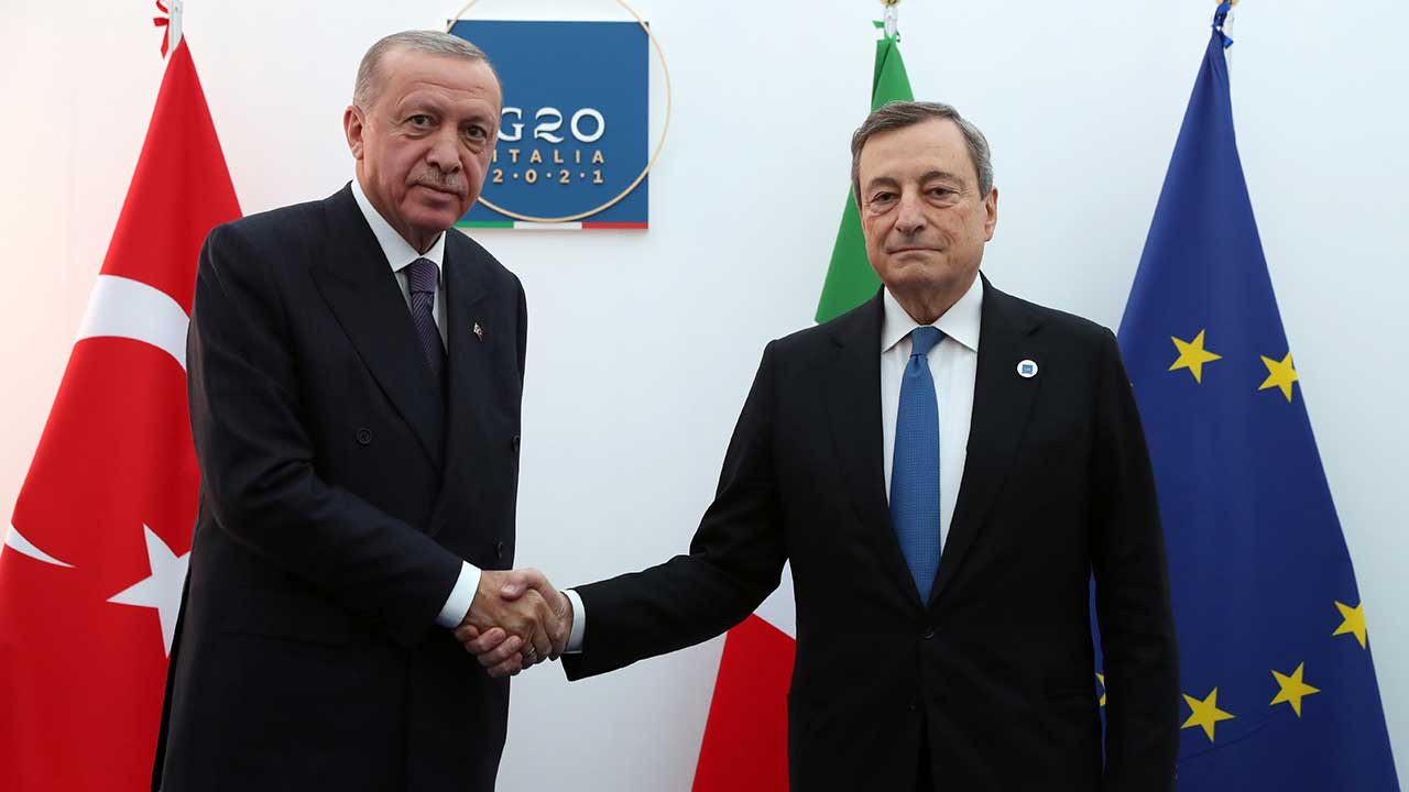 Cumhurbaşkanı Erdoğan, G20 Zirvesi'nde liderlerle görüştü