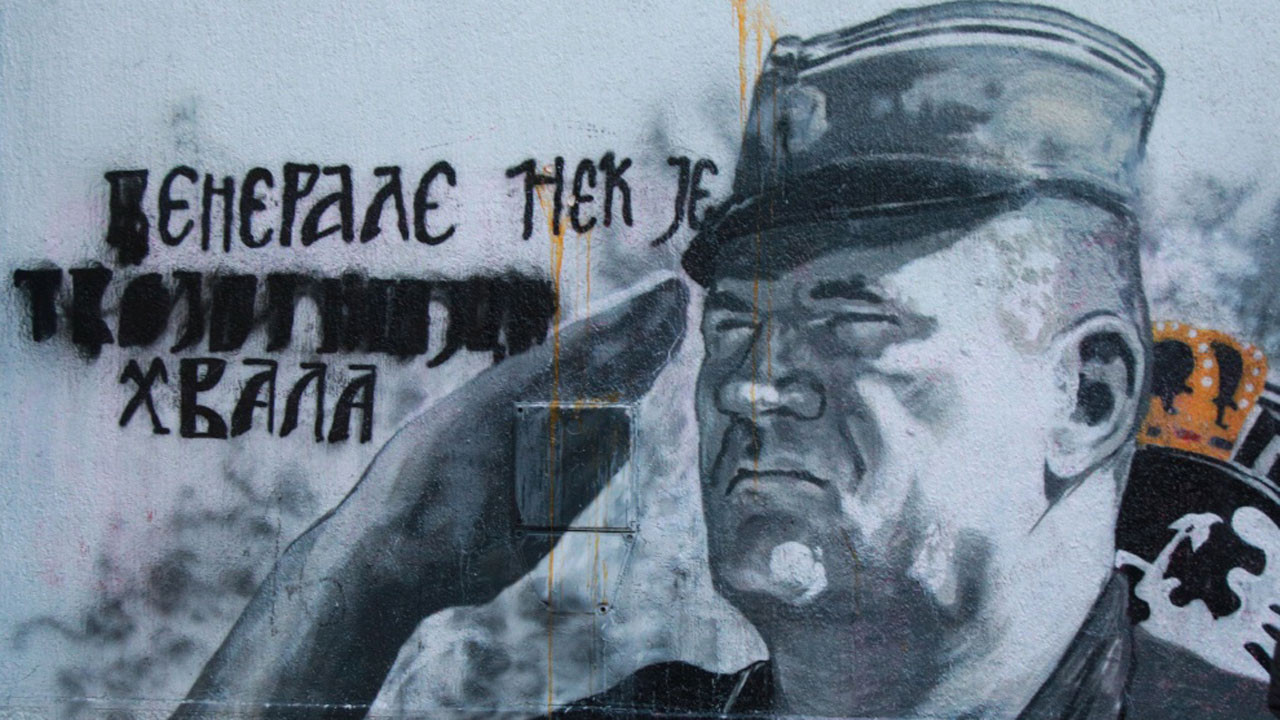 Sırbistan, 'Bosna Kasabı' Mladic'in duvar resmini korumaya aldı