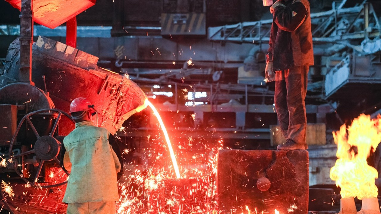 Türkiye'nin ham çelik üretimi ilk yarıda yüzde 4,6 azaldı