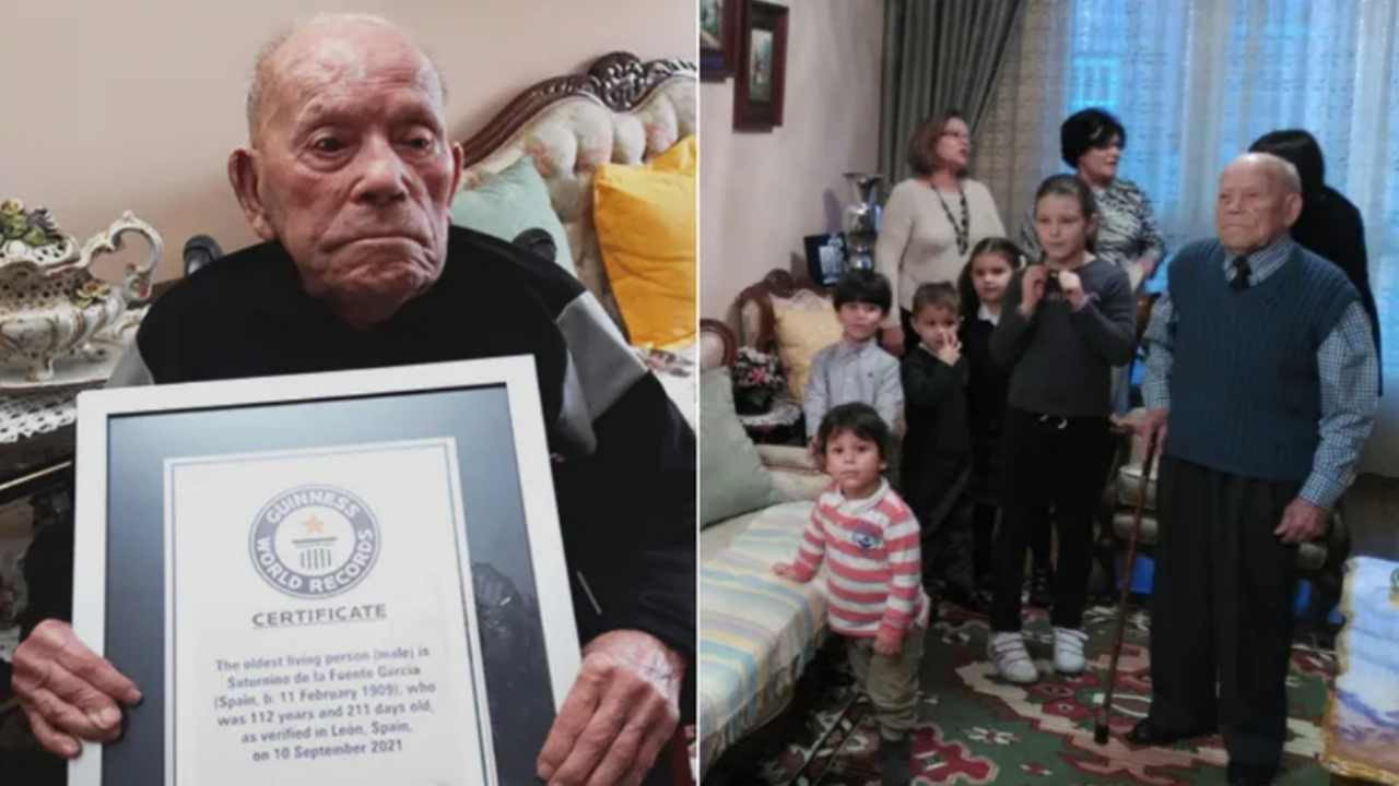 Dünyanın en yaşlı erkeği hayatını kaybetti