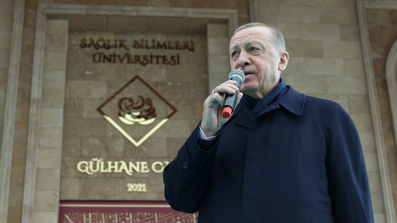 Erdoğan, Sağlık Bilimleri Üniversitesi Gülhane Camii açılış törenine katıldı