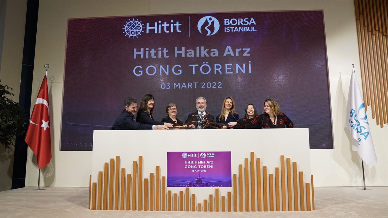 Borsa İstanbul'da gong Hitit Bilgisayar için çaldı