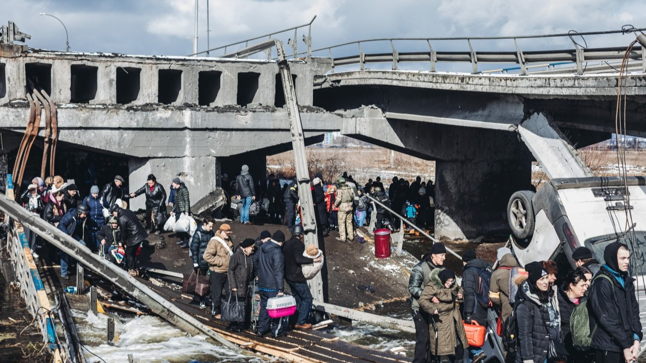 Ukrayna'da 10 milyon kişi yerinden edildi