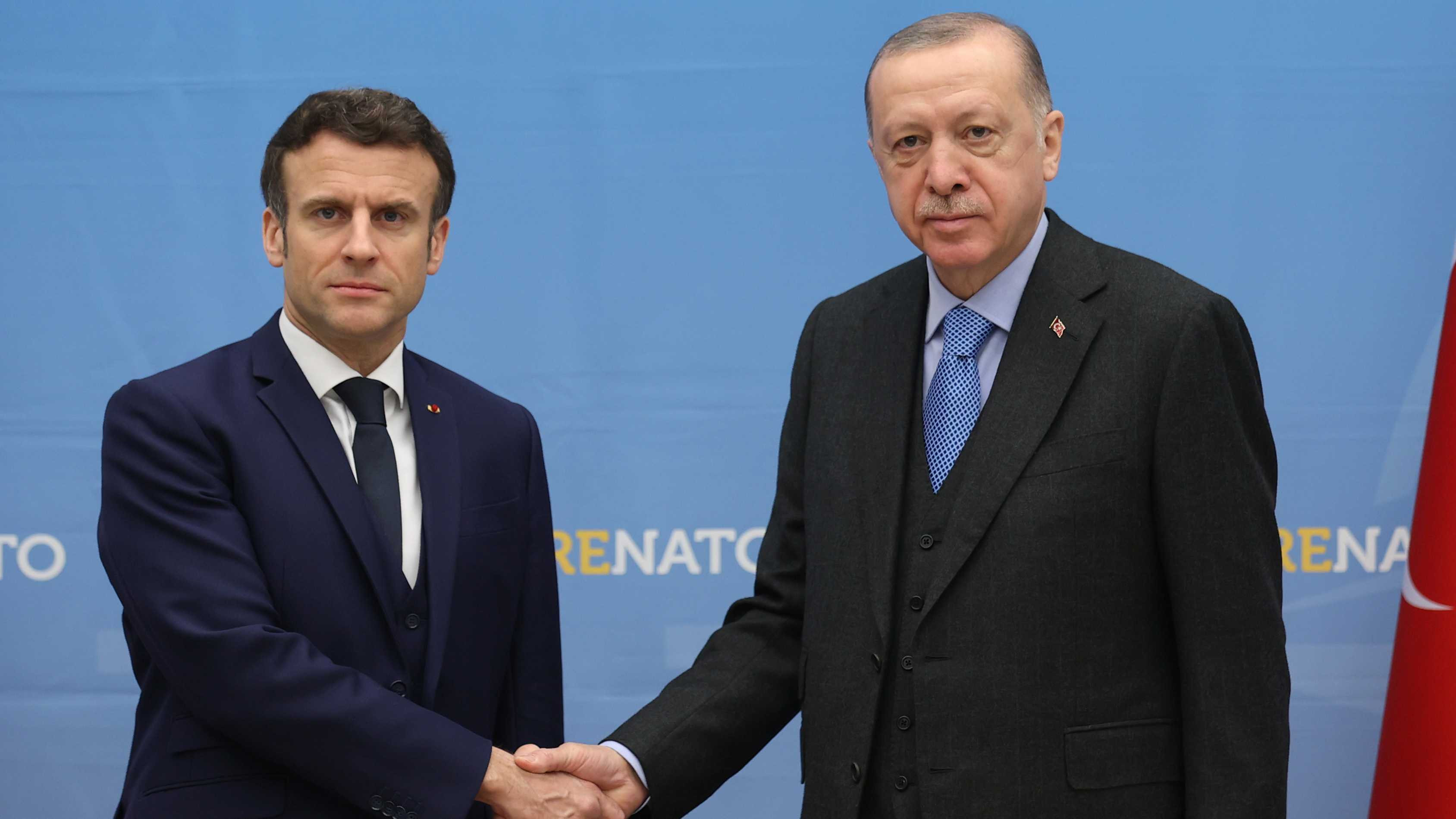 Macron: Erdoğan ile Ukrayna'da kalıcı barışın tesisi için çalışacağız