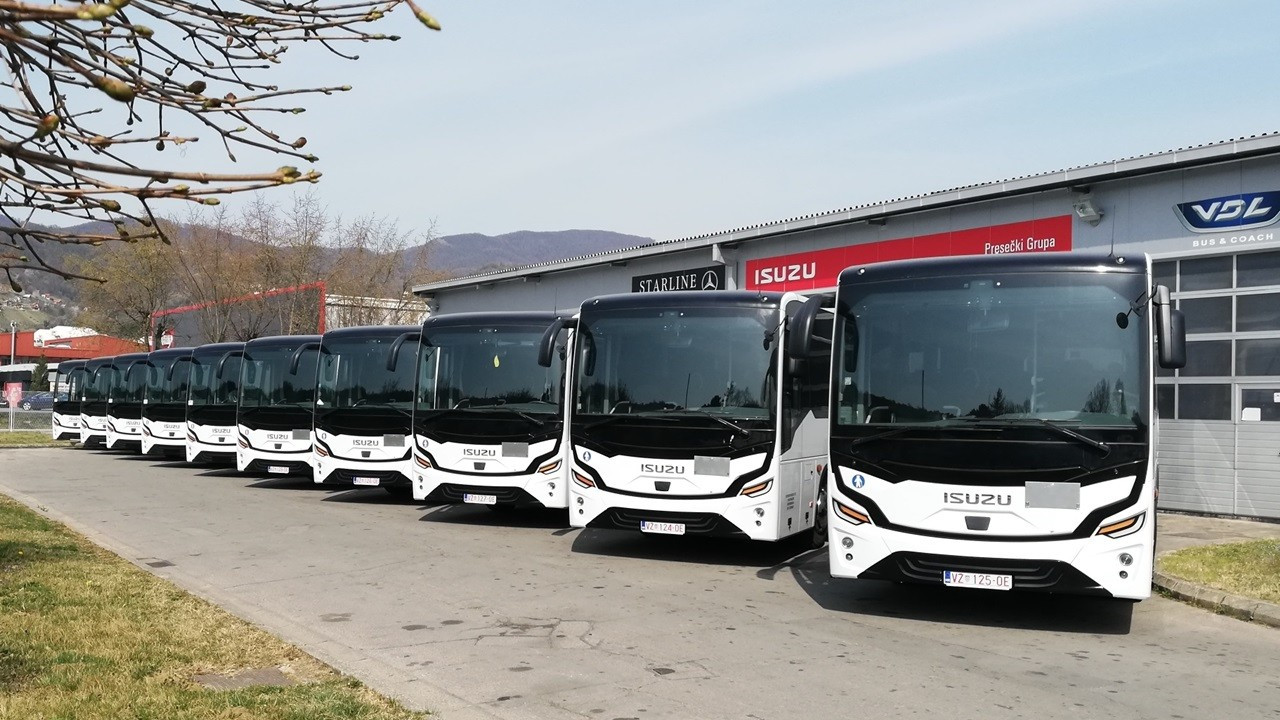 Isuzu'dan 'Avrupa'nın en büyük otobüs pazarına' rekor ihracat