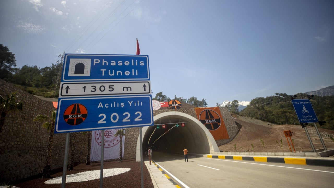 Antalya'da Phaselis Tüneli hizmete açıldı - Dünya Gazetesi