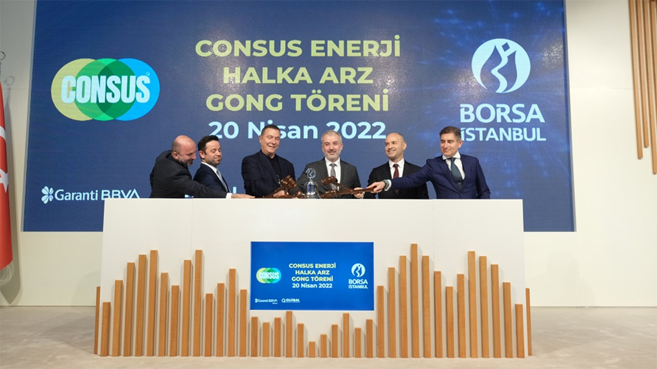 Borsa İstanbul’da gong Consus Enerji için çaldı