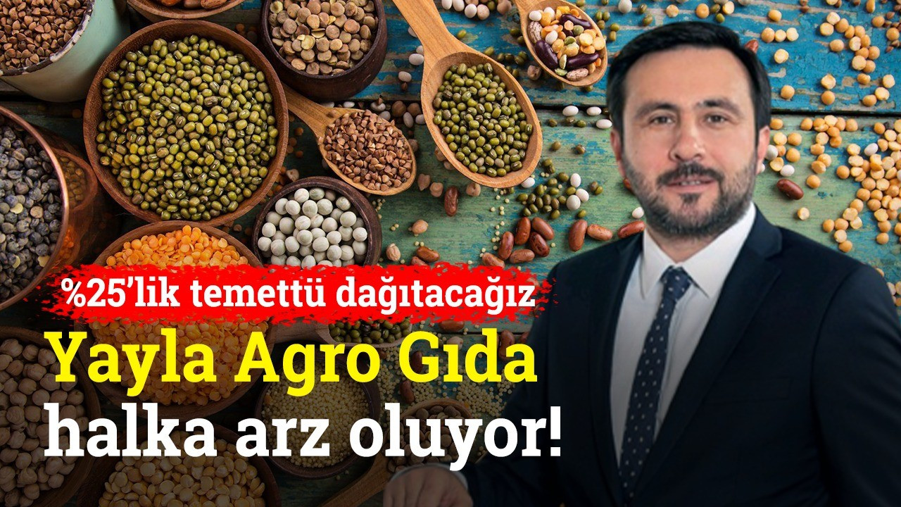 Yayla Agro Gıda halka arzı! Yönetim Kurulu Başkanı Hasan Gümüş ve Hakan Güldağ ile 'Gong'