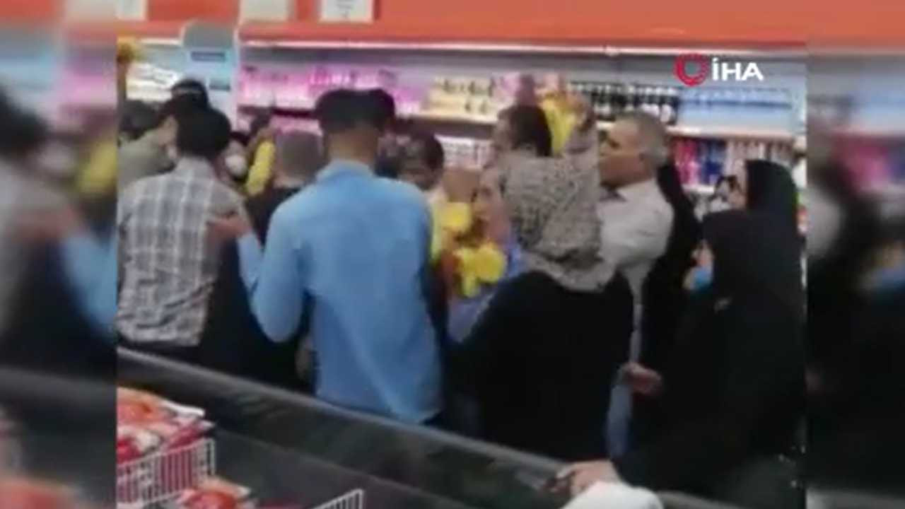 İran’da marketlerde yağ izdihamı
