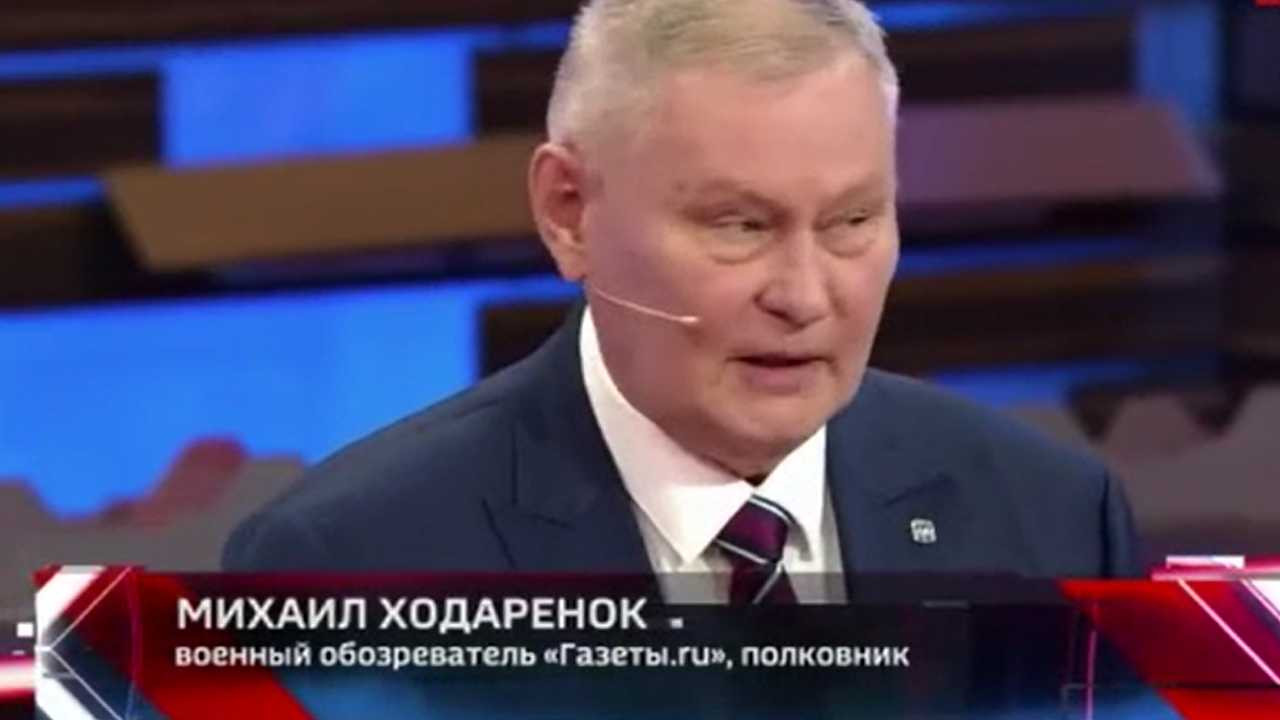 Emekli Rus albay canlı yayında ülkesini eleştirdi: Durum kötüye gidiyor