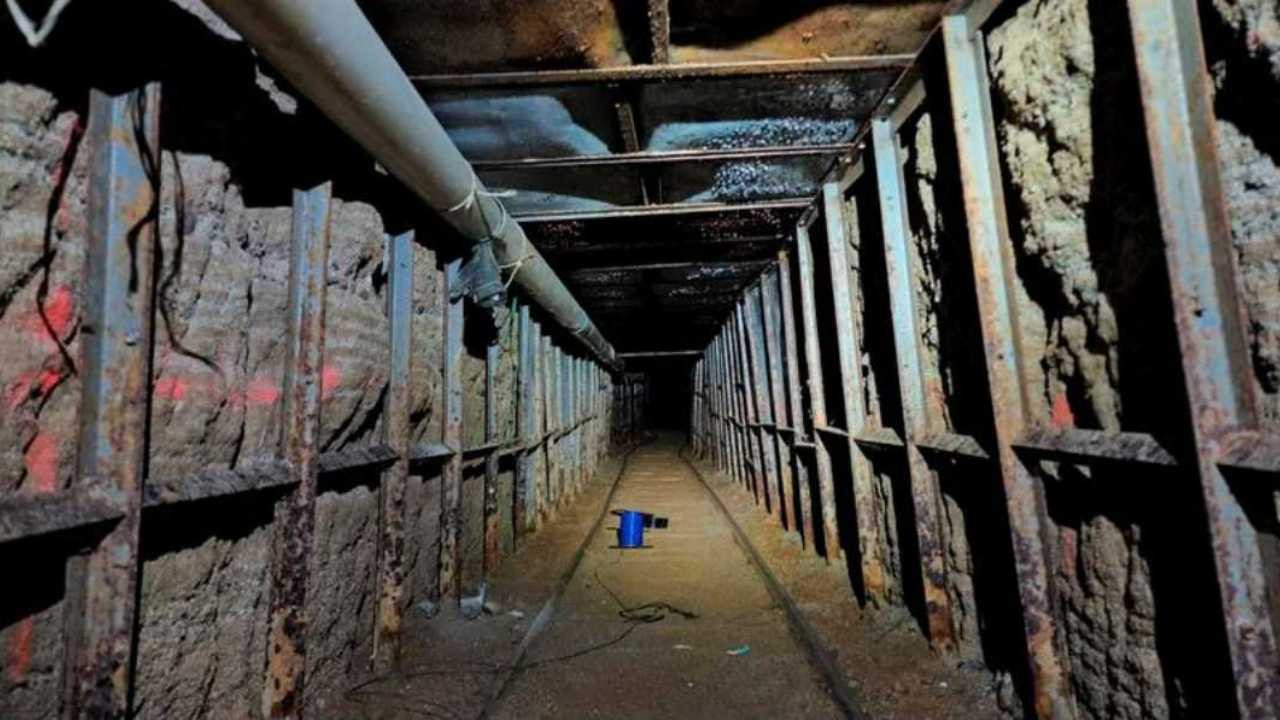 ABD sınırına 530 metrelik tünel