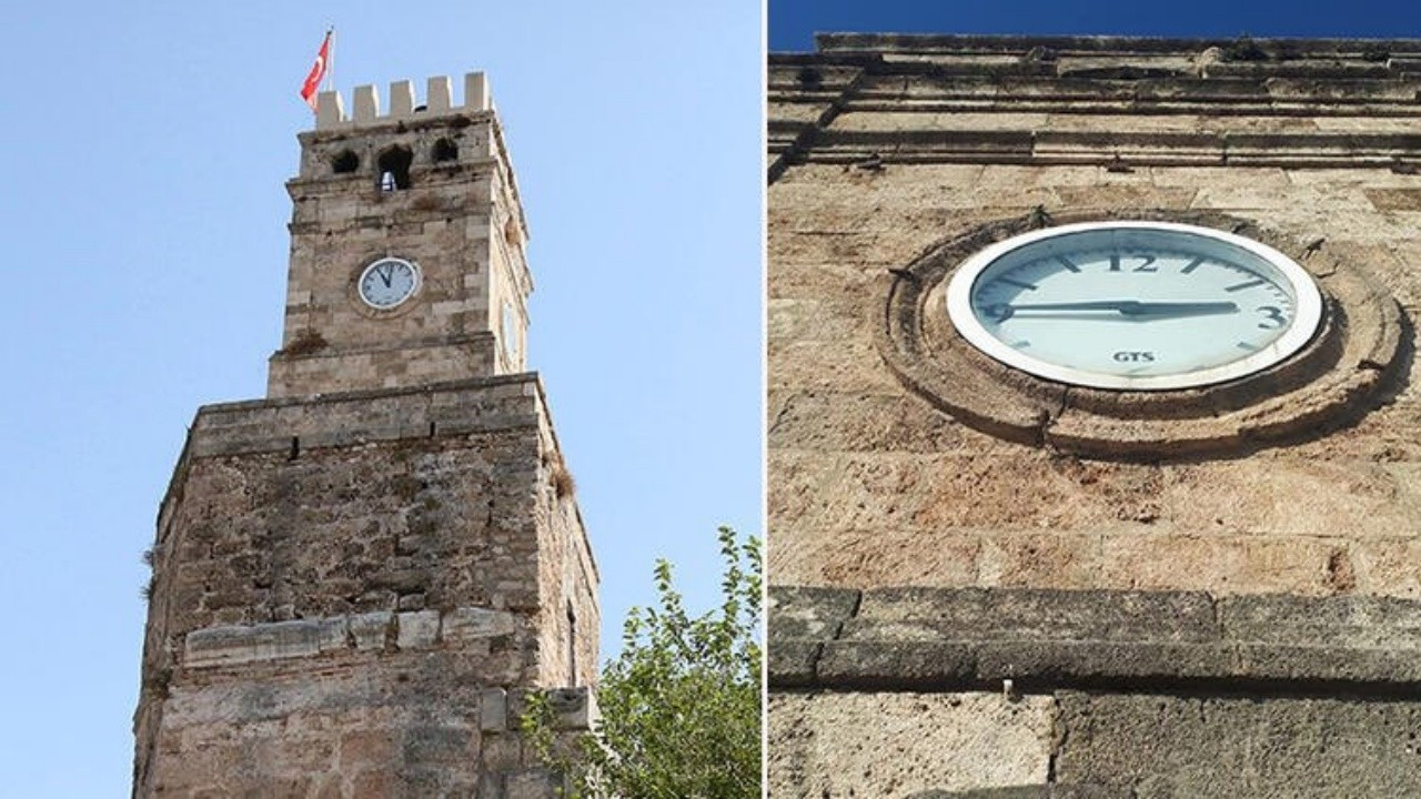 Antalya'daki tarihi Saat Kulesi'yle ilgili açıklama