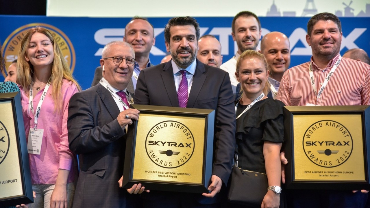 İstanbul Havalimanı'na 2. kez 'Skytrax 5 Yıldızlı Havalimanı' ödülü