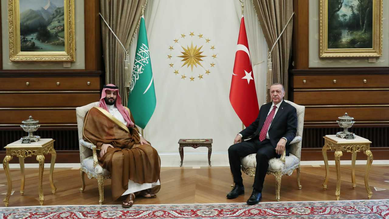 Cumhurbaşkanı Erdoğan bin Salman ile görüştü