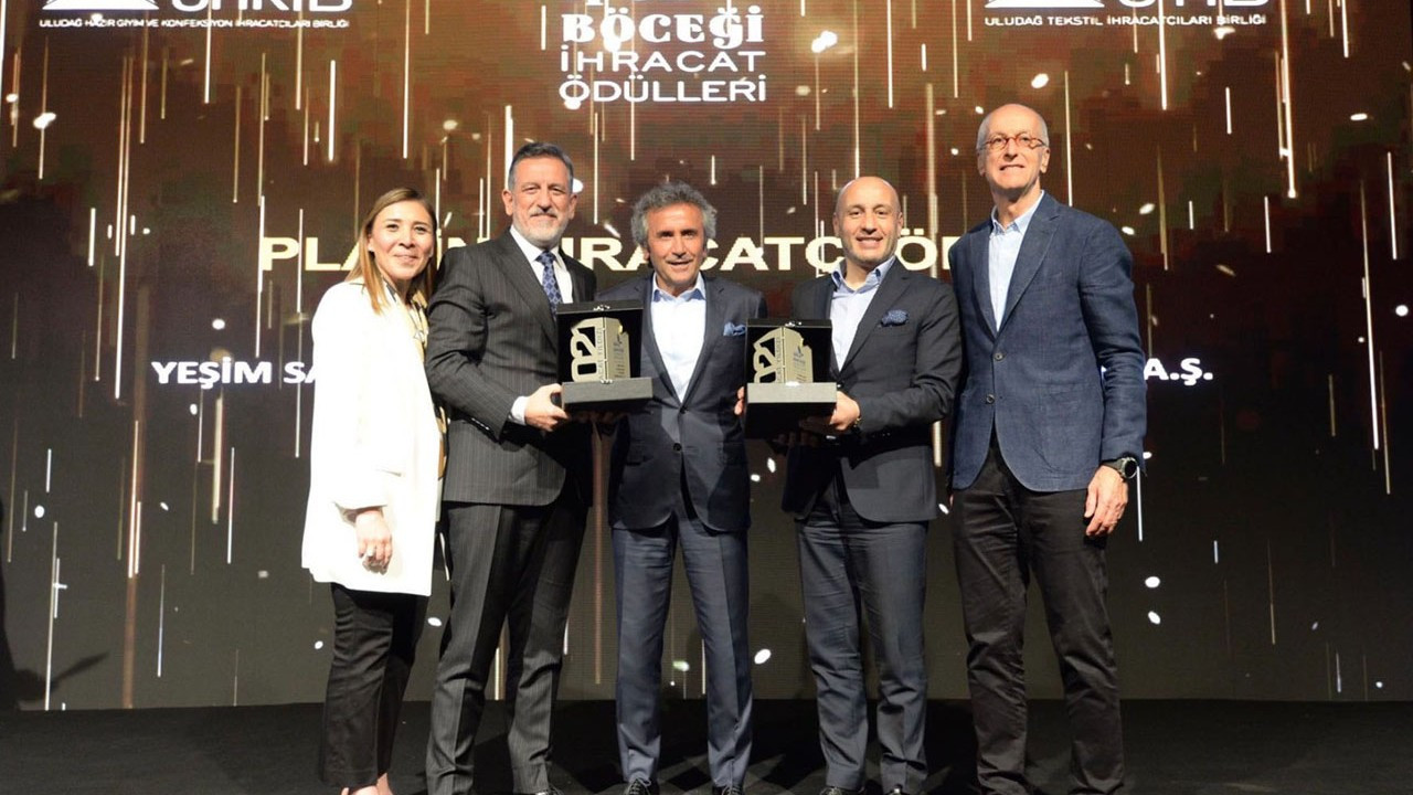 İpekböceği İhracat Ödülleri, Bursa’da sahiplerini buldu