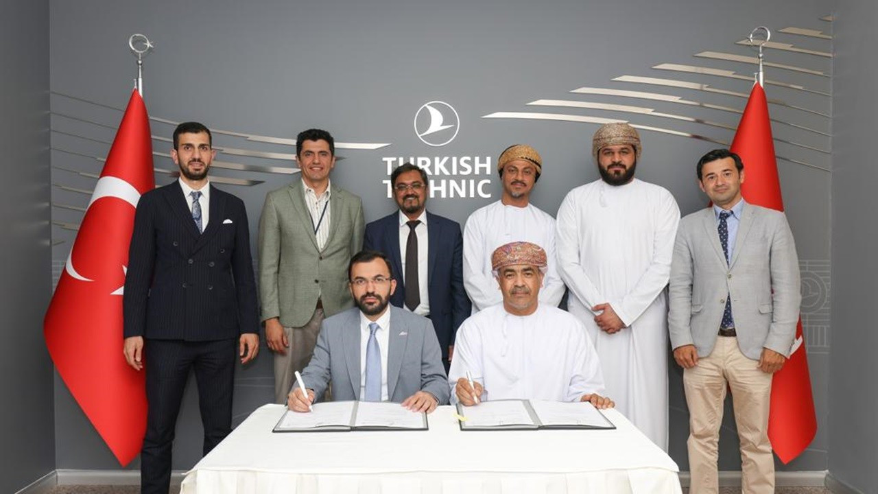 THY Teknik ile Oman Air arasında uçak bakım anlaşması