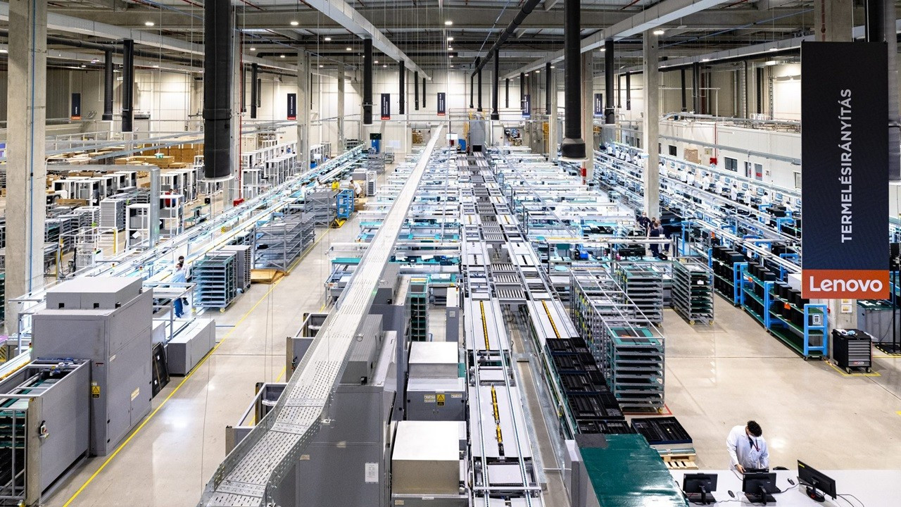 Lenovo, Avrupa'daki ilk şirket içi üretim tesisini açtı