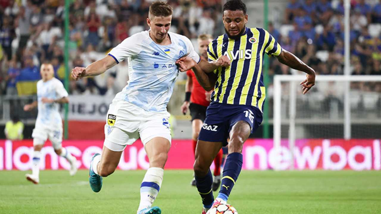 Fenerbahçe Dinamo Kiev deplasmanından avantajla döndü