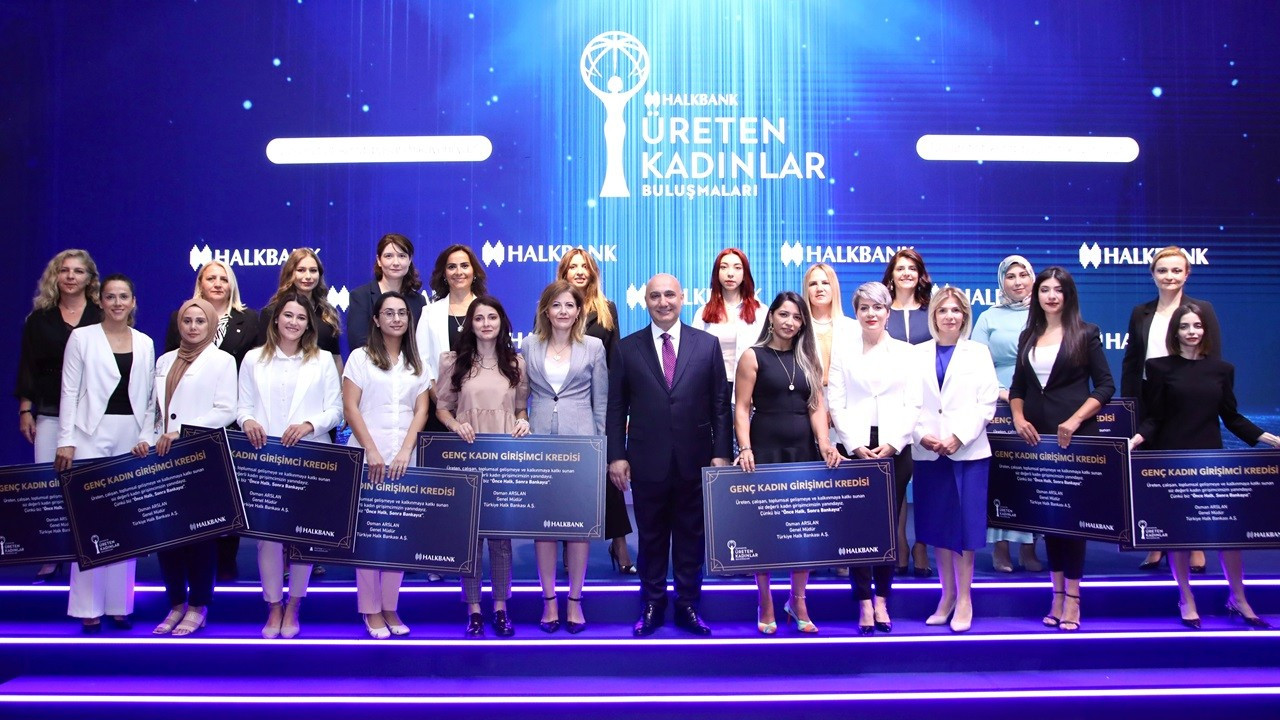 Halkbank’tan girişimci kadınlara 14,4 milyar TL kredi