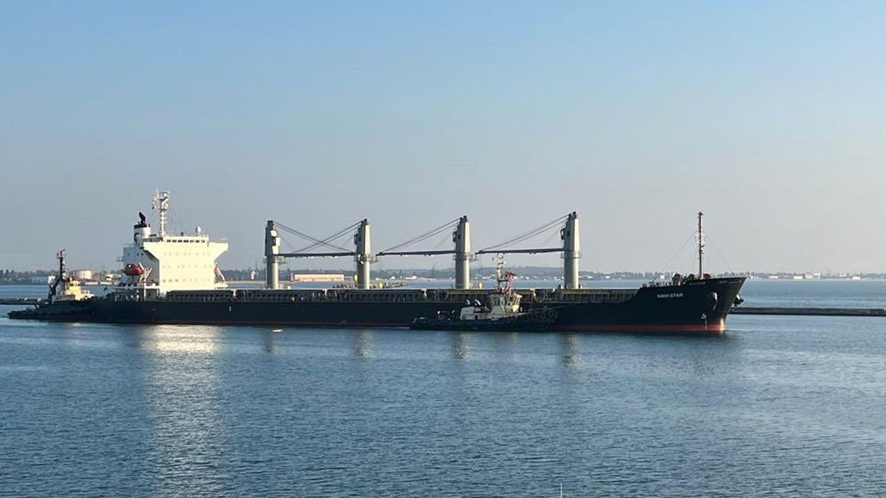 Türk sahipli FULMAR S gemisi, Ukrayna'ya doğru yola çıktı