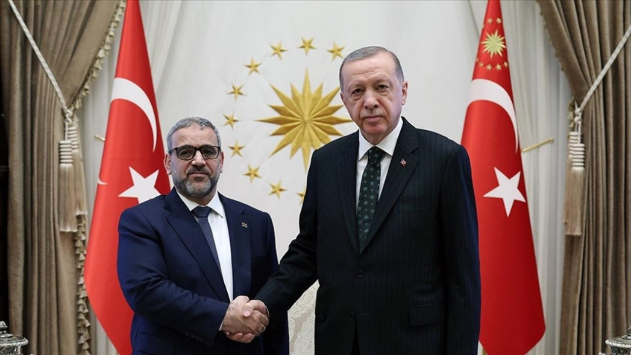 Cumhurbaşkanı Erdoğan, Mişri ile görüştü