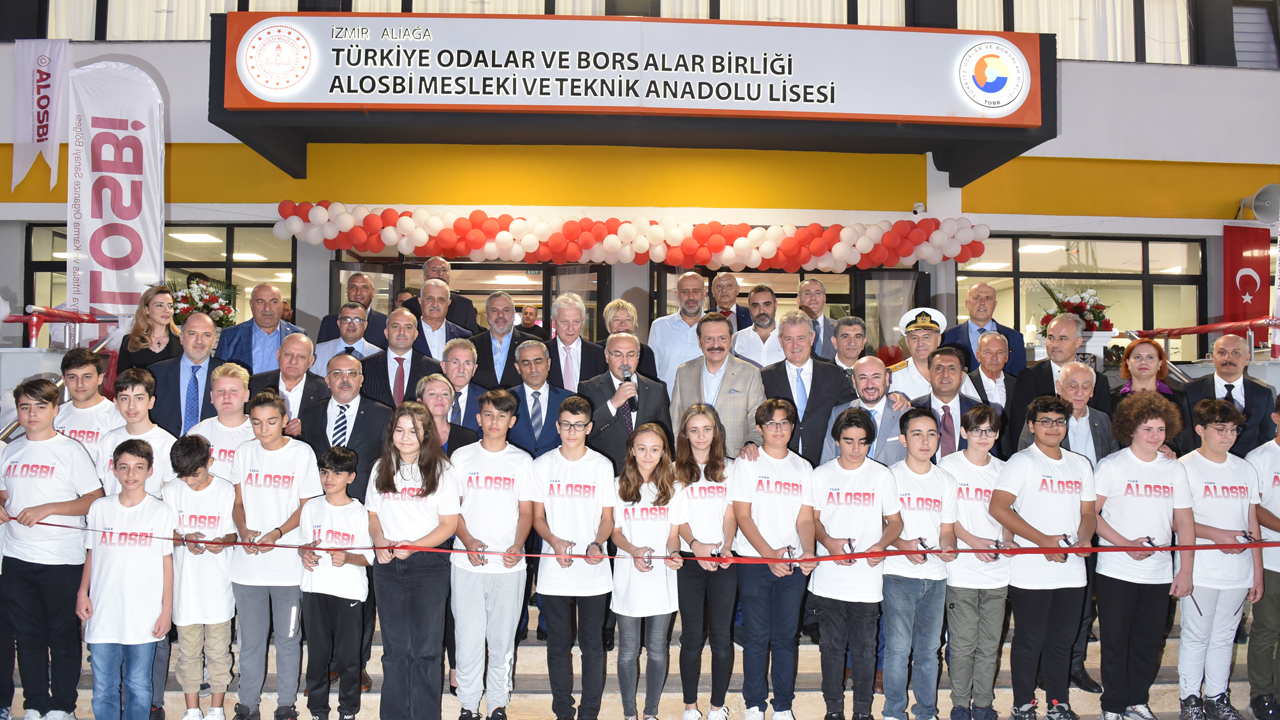 TOBB ALOSBİ Mesleki ve Teknik Anadolu Lisesi açıldı 