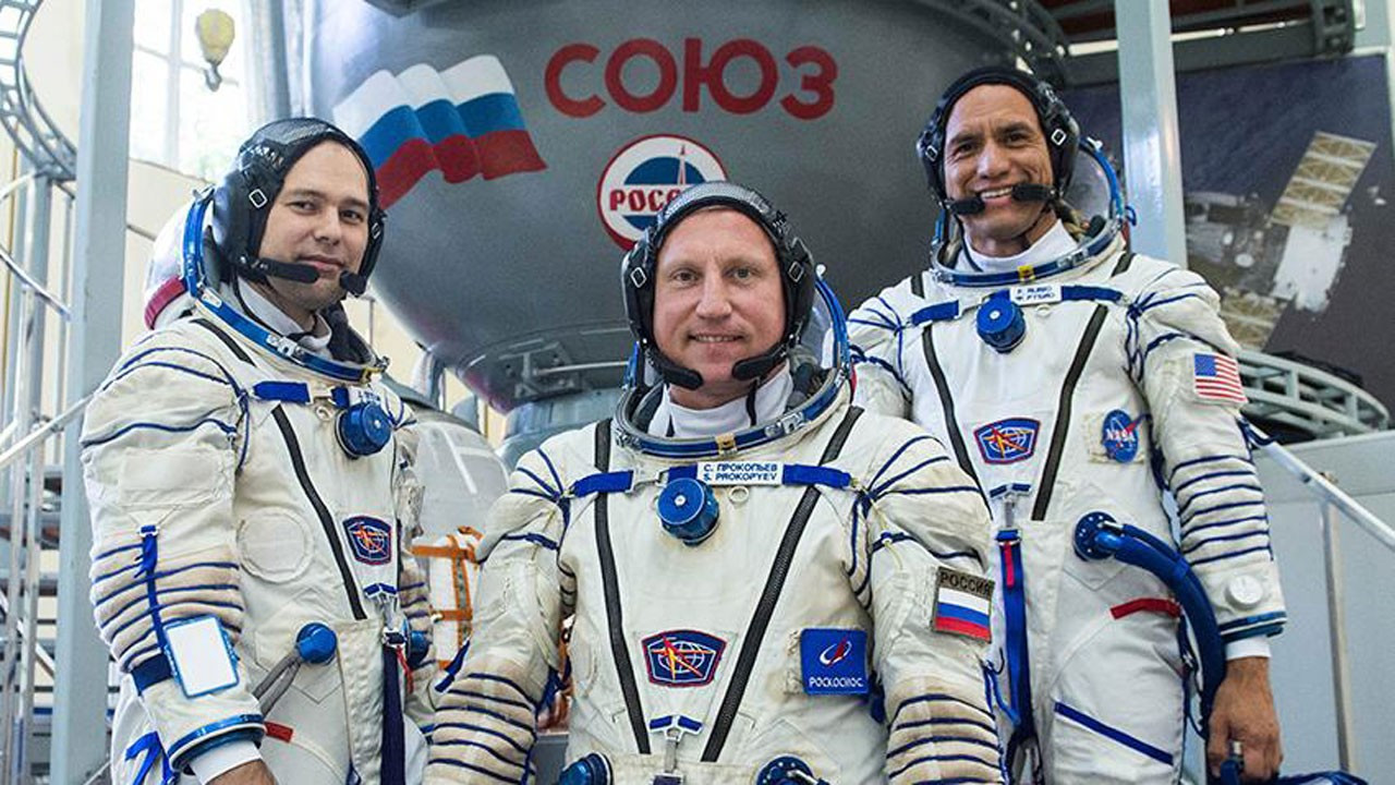 Rus uzay aracı ABD'li astronotu uzaya taşıdı