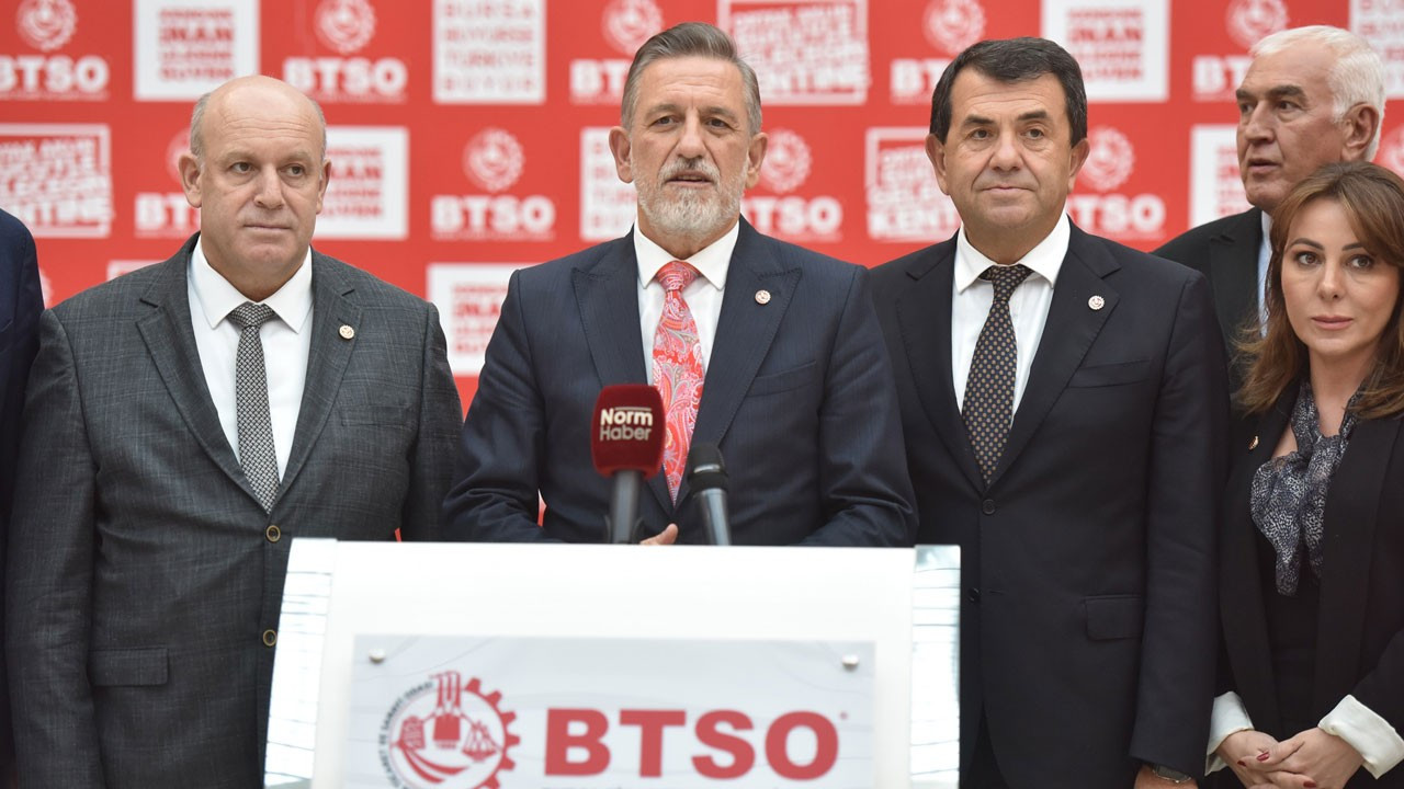 İbrahim Burkay, BTSO'da yeniden başkan seçildi