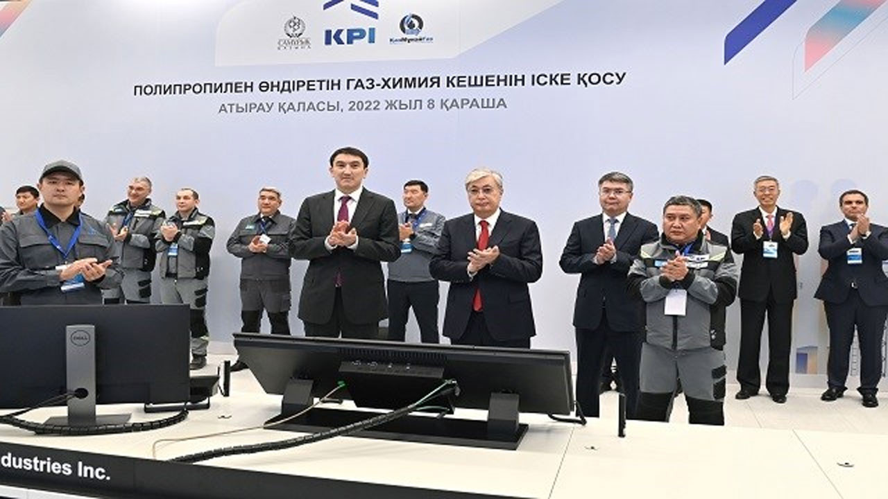 Kazakistan’da polipropilen tesisi faaliyete geçti