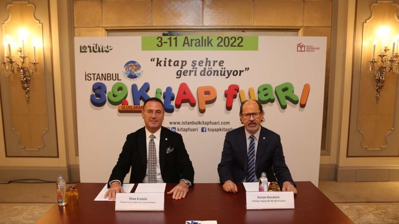 Uluslararası İstanbul Kitap Fuarı 39. kez kapılarını açacak