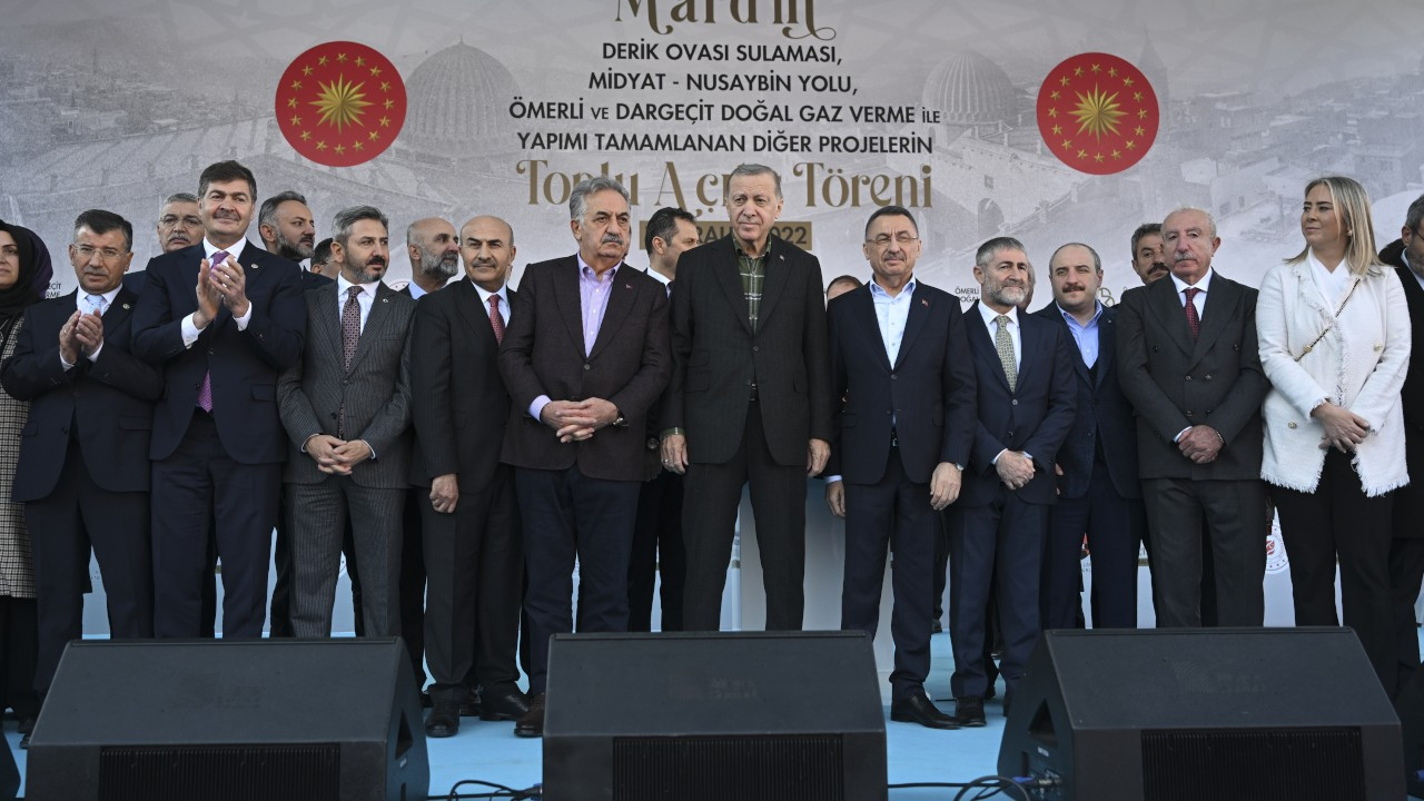 Bakanlar, Mardin'de toplu açılış töreninde konuştu