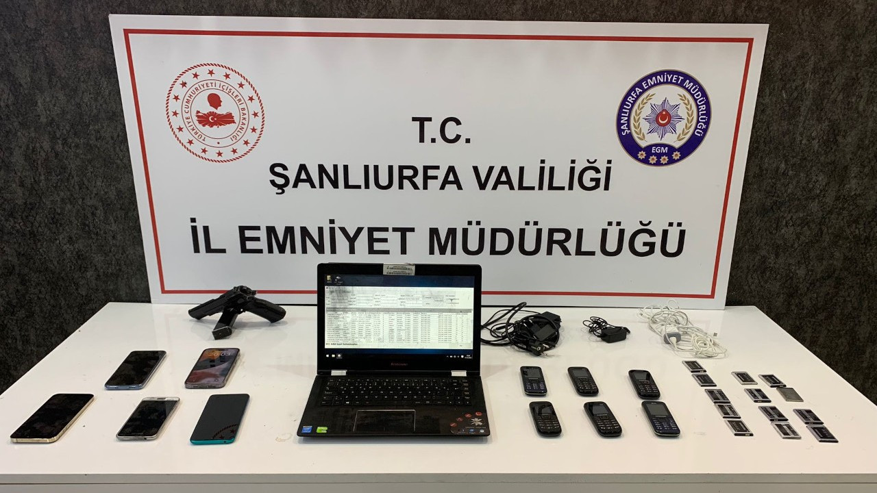 Şanlıurfa'da telefon dolandırıcılık olayında 3 tutuklama