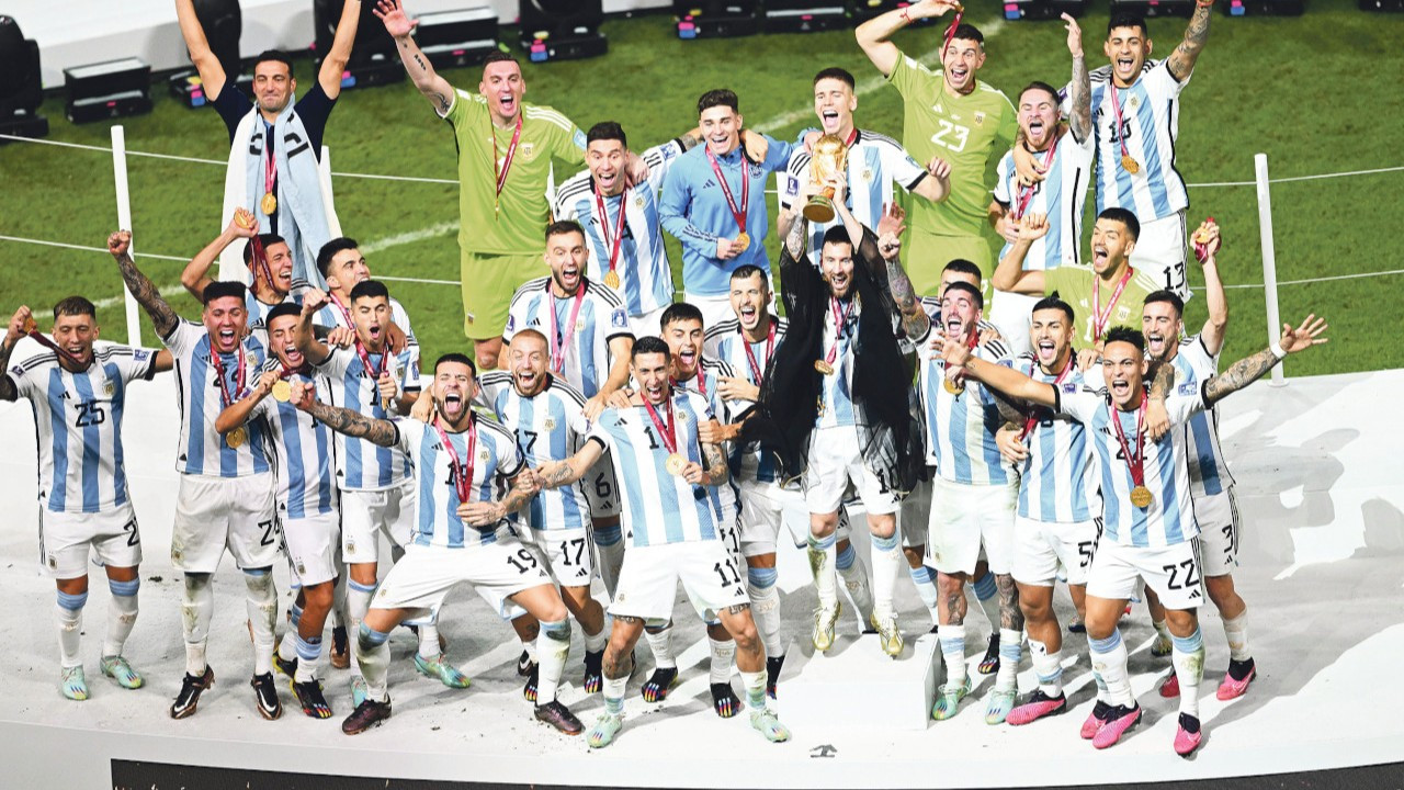 Tarihin en gollü Dünya Kupası’nda şampiyon Arjantin