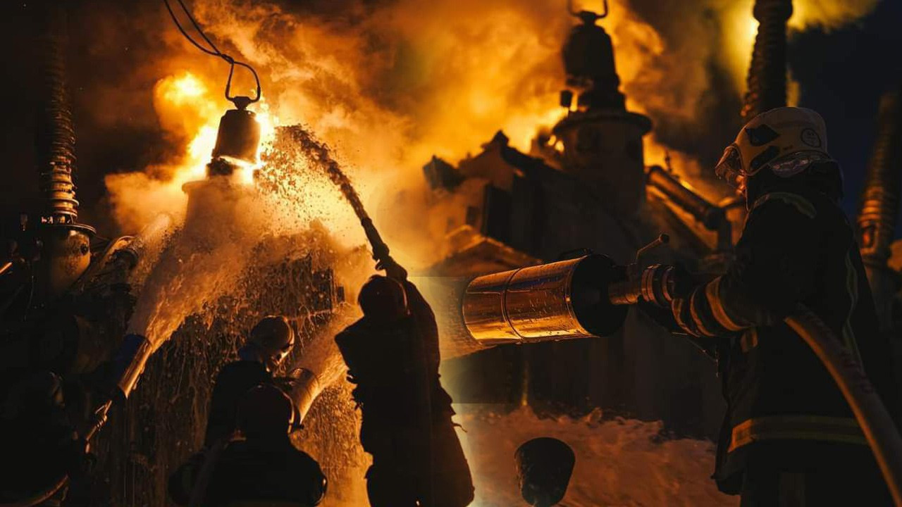 Ukrayna'nın başkenti Kiev'de patlama! Sesler art arda geldi